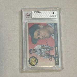 1955 Topps Ray Boone #65 Beckett Grade 3 Card